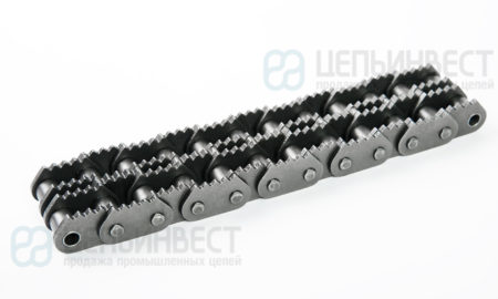 Роликовые цепи с зубчатыми пластинами (Sharp top chains)