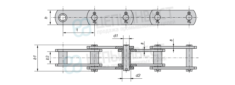 Цепь М224-1-125-2
