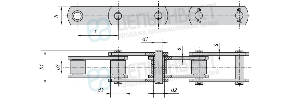 Цепь М224-2-200-2