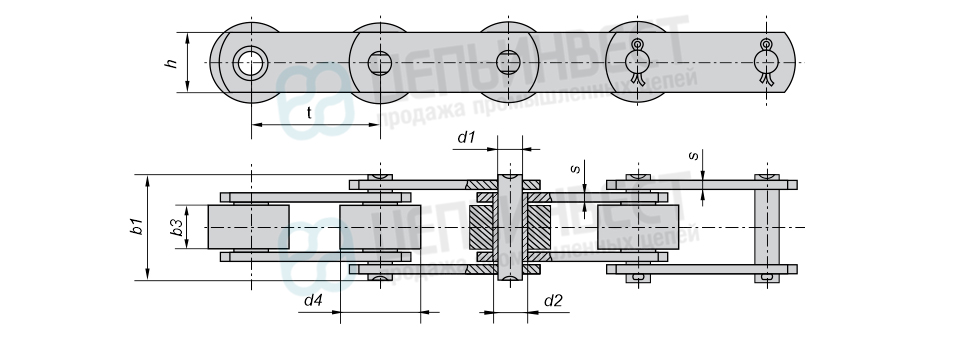 Цепь М112-3-100-1