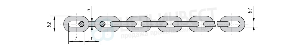 Цепь 11х31 цинк
