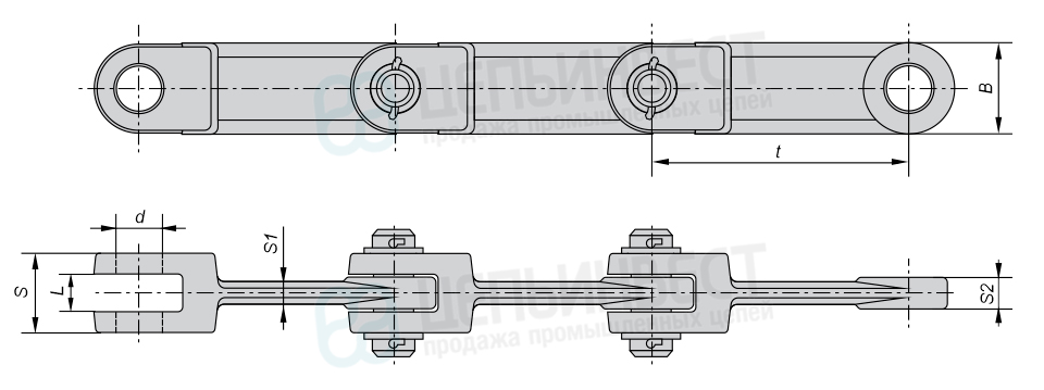 Цепь Р1-101,6 (1)