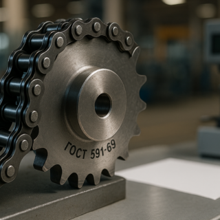 Звездочка с указанием ГОСТ