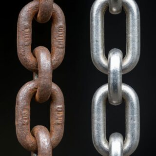 старая и новая цепь